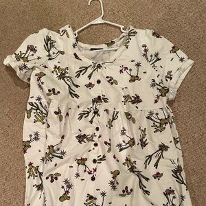 ModCloth Cacti Mini Dress